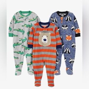 Simple Joy by Carter's Footed Fleece Pajama Lot